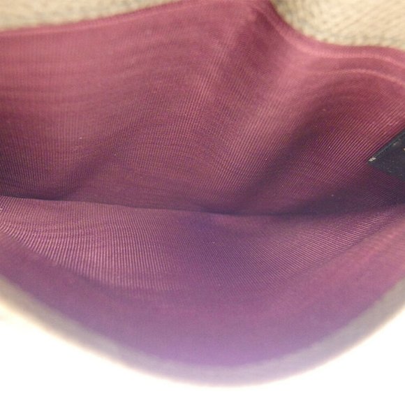 BVLGARI wallet Bulgari Bulgari Man gray gray beige leather Auth used T17951 - Picture 8 of 8